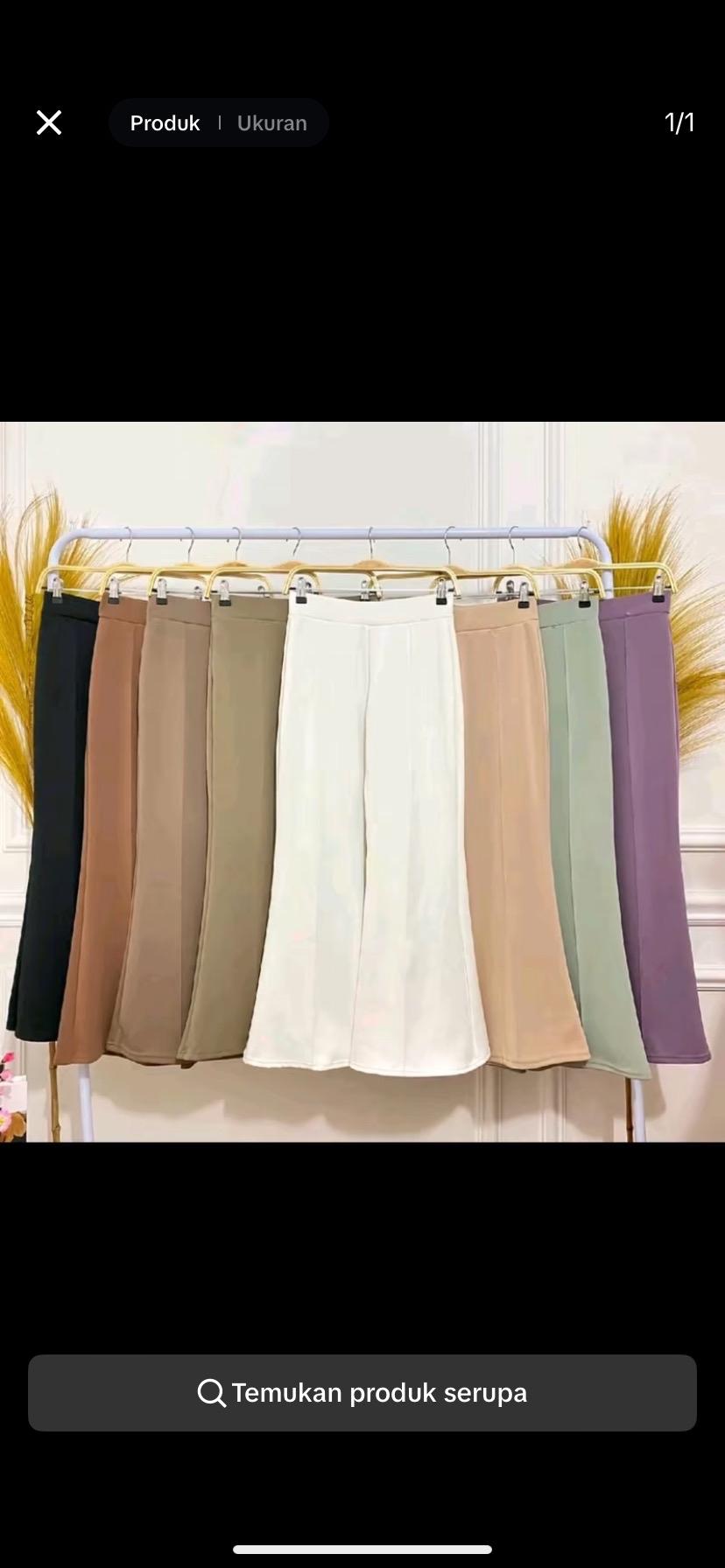 Celana cutbray skuba premiumm