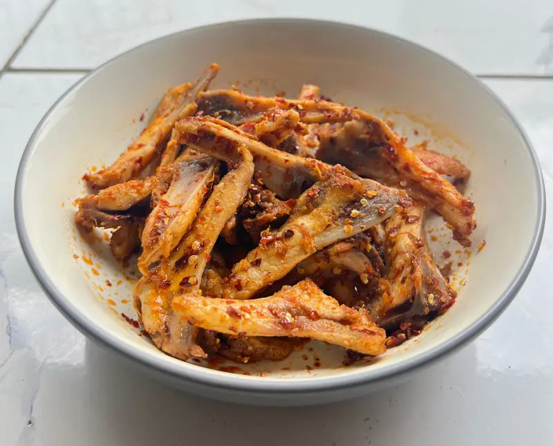 [Viral] Rangu Kriuks Pedas Tinggal Makan 80gr Ayam Makanan Food Sambal Snack Keripik Cemilan Camilan 4