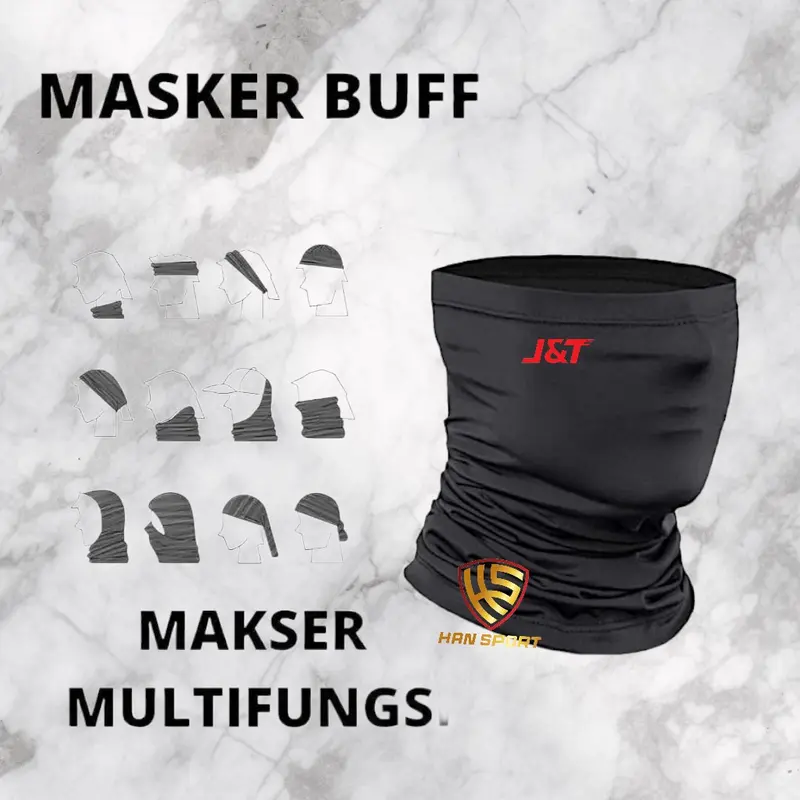Baff Masker Kurir JNT Pria Wanita 0