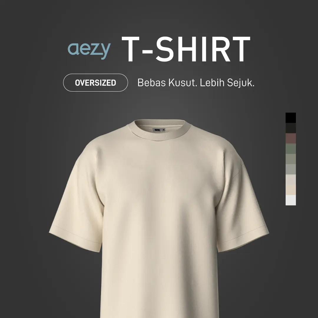 No Void Minds AEZY TPF Oversized Core T-Shirt | Sand
