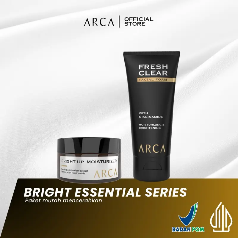 ARCA Bright  Up Essential Series - Paket Perawatan Wajah 0
