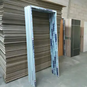 kusen pintu aluminium 3 Inch, ukuran costum, kuat, tahan lama, anti karat, anti karat