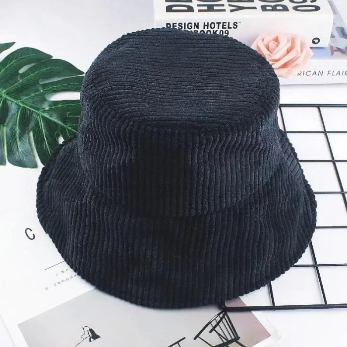 Bucket hat/Topi bucket corduroy/ Bucket pria wanita/Bucket polos