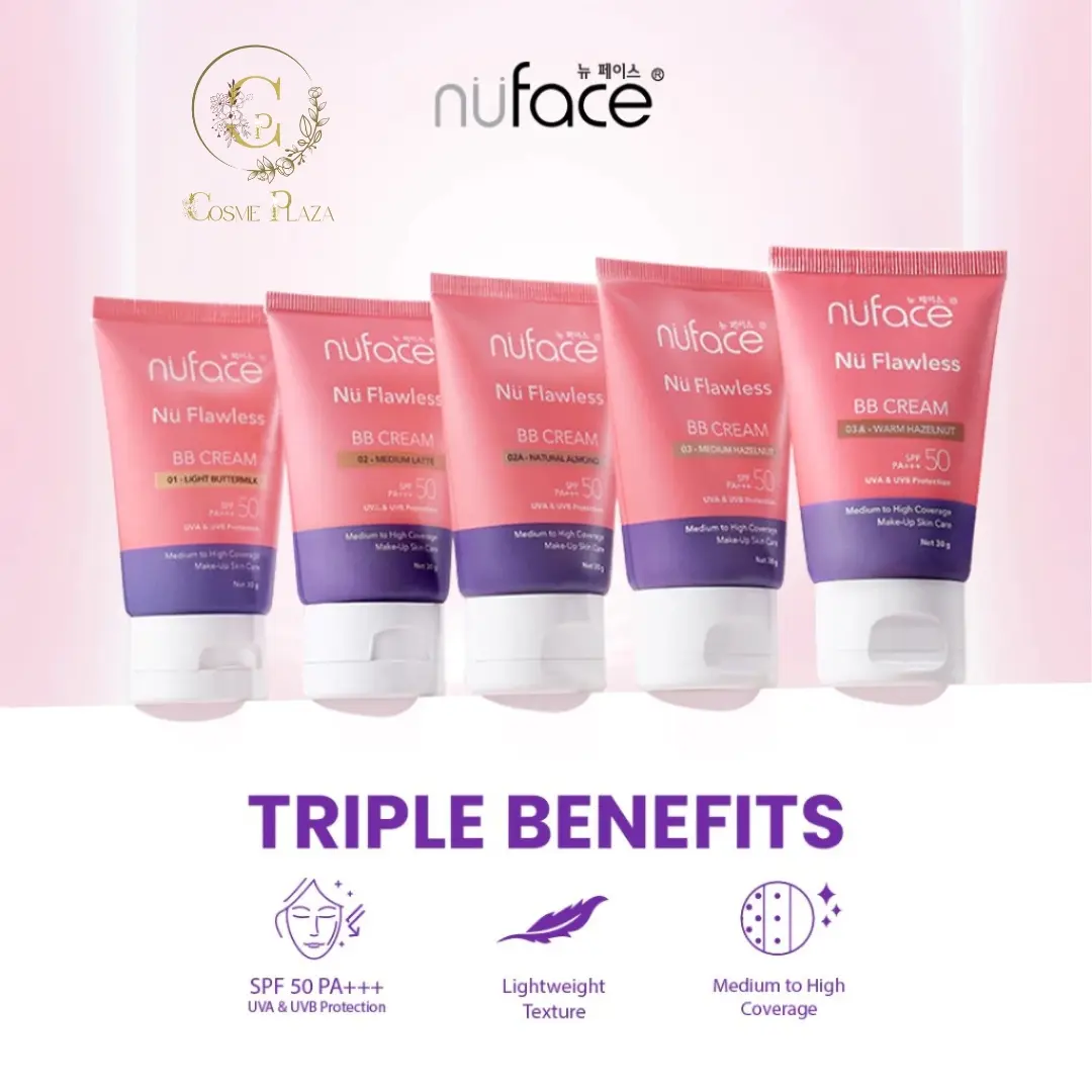 Nuface Flawless BB Cream SPF 50 PA+++ 30gr