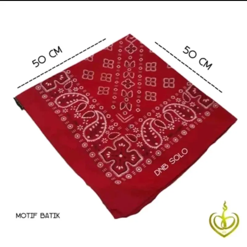 Bandana Sleyer Pria wanita Slayer Iket Penutup Rambut Murah masker motif batik kain Termurah katun 4