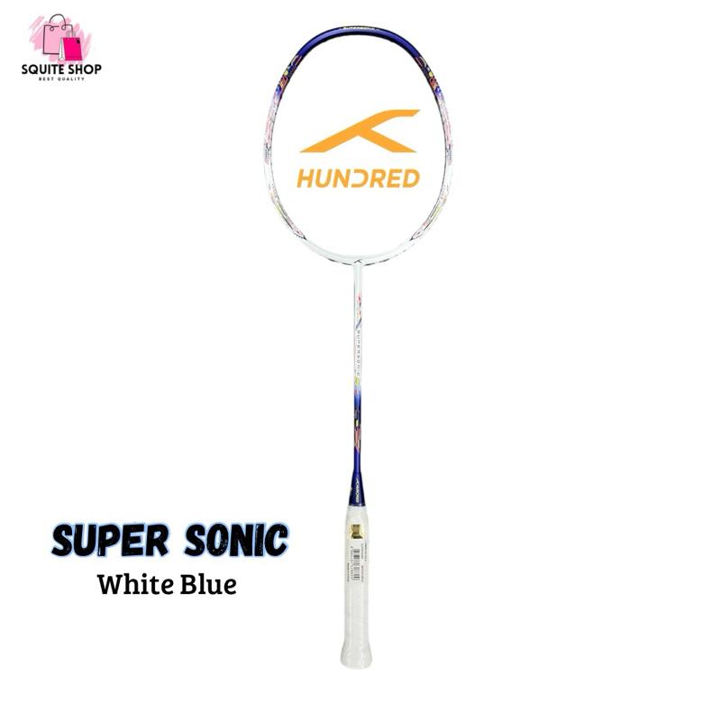 RAKET HUNDRED SUPER SONIC 32lbs ORIGINAL BADMINTON - Shop | Tokopedia