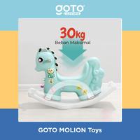 Gambar Goto [COD] Molion Kuda Kudaan Jungkat Jungkit Rocking Horse Mainan Anak 3in1 - M1101 BLUE dari Goto Living Kota Tangerang 5 Tokopedia