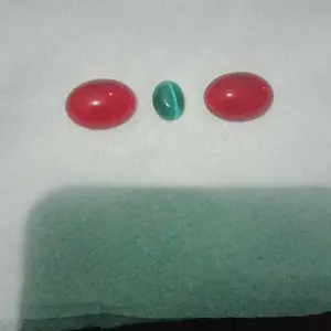 Batu Merah Siam Merah Delima Obsidian