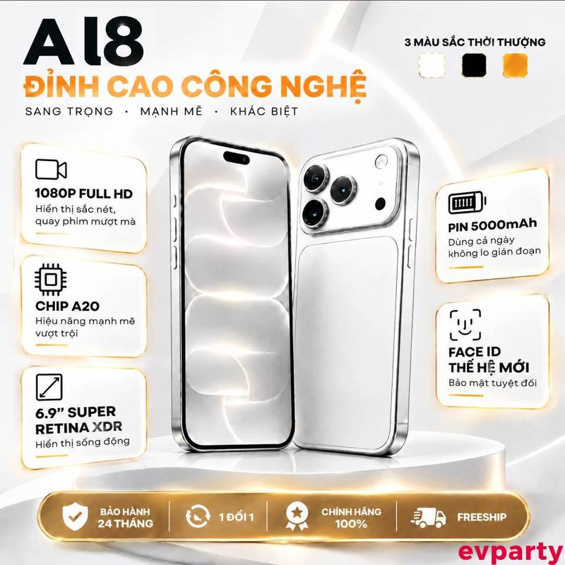 Thiết bị thông minh evpart l8 màn hình cỡ lớn 7, 2 inch, phiên bản đặc biệt phiên bản 5G,1024GB