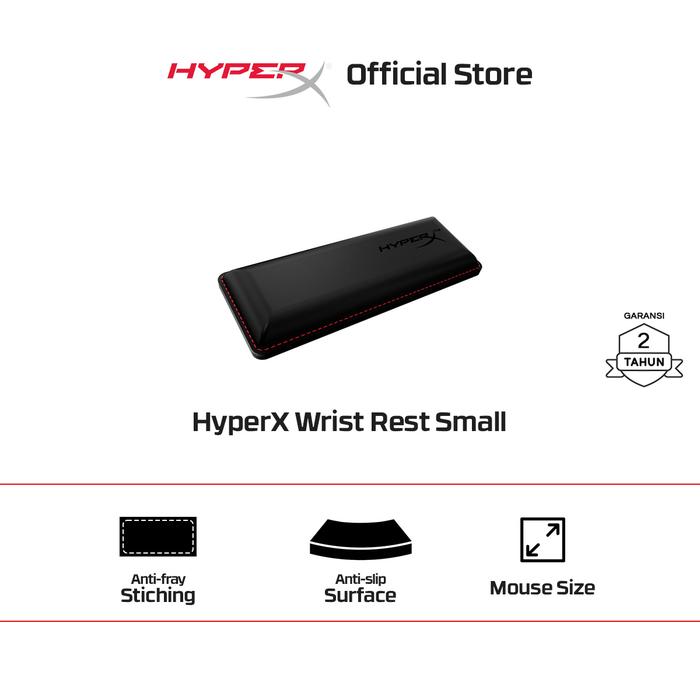 Gambar HyperX Wrist Rest Gaming - Mouse Size Black Anti Slip Grip Cool Gel Foam 228mm Alas Mouse Original dari HyperX Indonesia Kota Administrasi Jakarta Utara Tokopedia