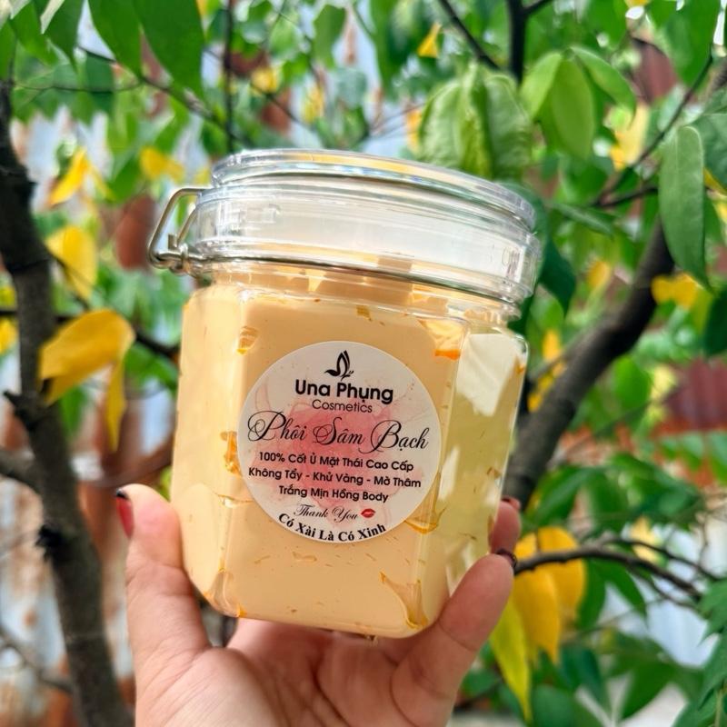  Kem Body Phôi Sâm Bạch  500g  – Không Tẩy Không BNL – Hỗ Trợ Khử Thâm Khử Vàng   Tặng kèm 100gr kem tạo ẫm   – Hũ Gò Mên Siêu Cưng 