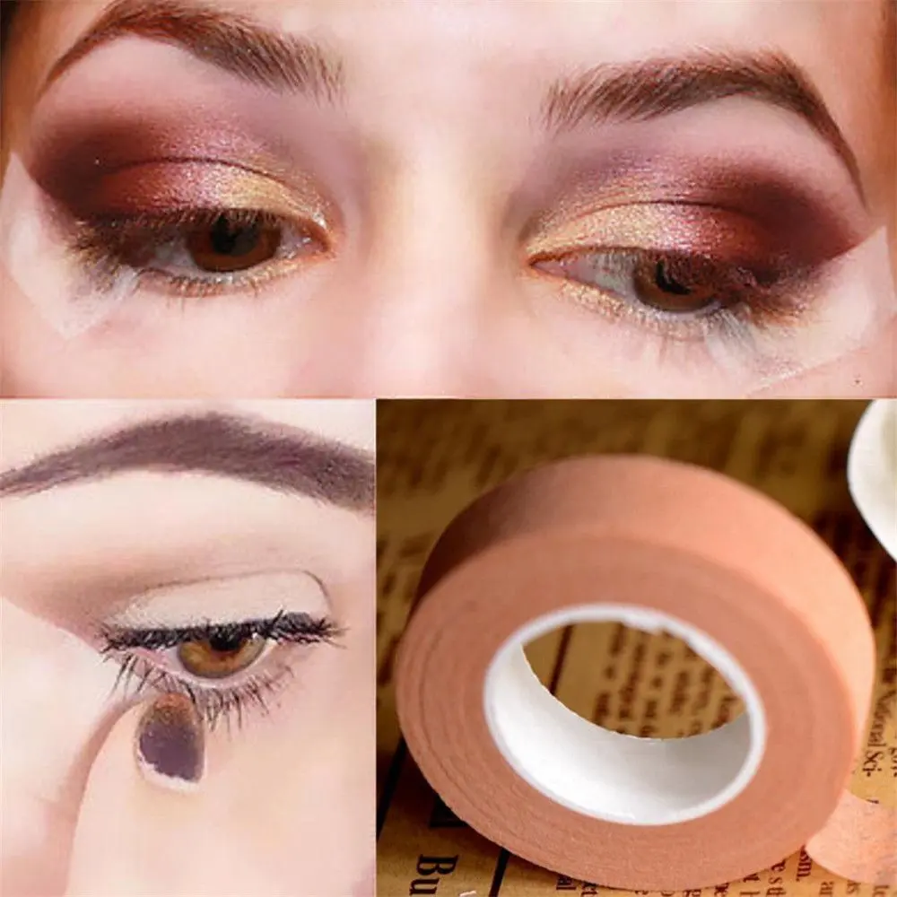 Multipurpose Non-woven Makeup Tool Eyeshadow Eyeliner Stencils Eye lift Tape Double Eyelid Stickers Single Side Eyelid