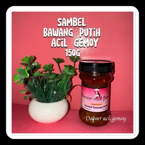 SAMBEL LOMBOK BAWANG PUTIH ACIL GEMOY 150g