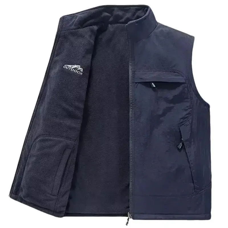 Jaket Rompi Tactical Multifungsi Cocok untuk Bermotor - Vest Multifunctional Man  Casual Keren 6