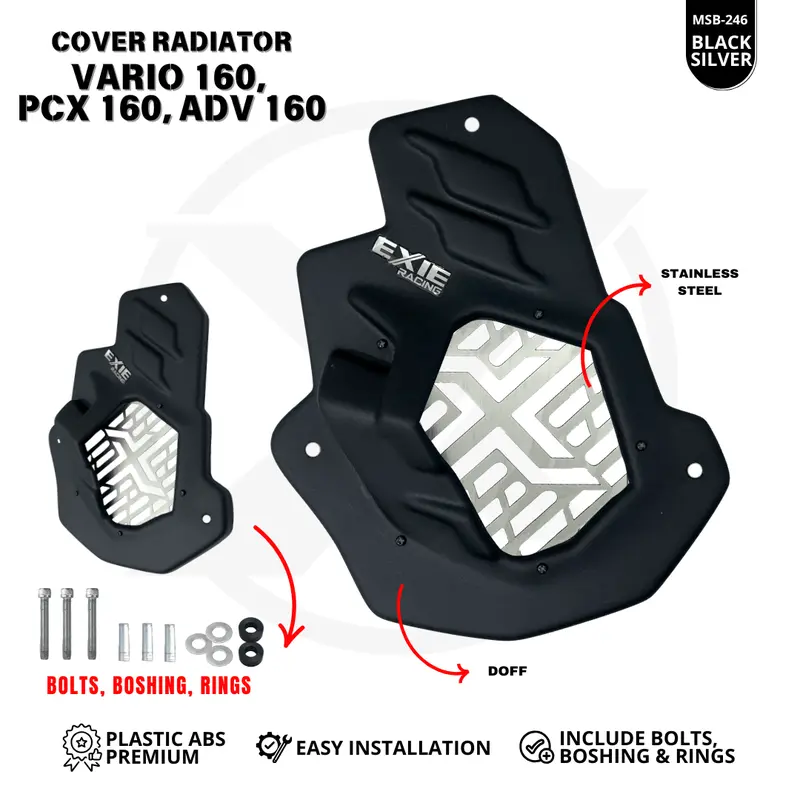 Cover Radiator Honda Vario ADV PCX ROADSYNC STYLO 160 - Pendingin Radiator Exie Art 2