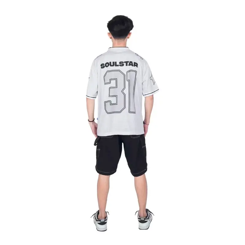 RZQ / 31 / NUMBER SERIES / Streetwear / Jersey / Oversize / Boxy Fit / Retro / Vintage / Music / Musik / Rugby / y2k / Bloke Core / Korea / nfl / Band / Hockey 3