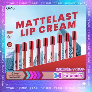 OMG OH MY GLAM Mattelast Lip Cream All Shades Matte Dengan Warna Intense Tahan Lama Ringan BPOM Exp Date Terbaru Ceramide & Vitamin E