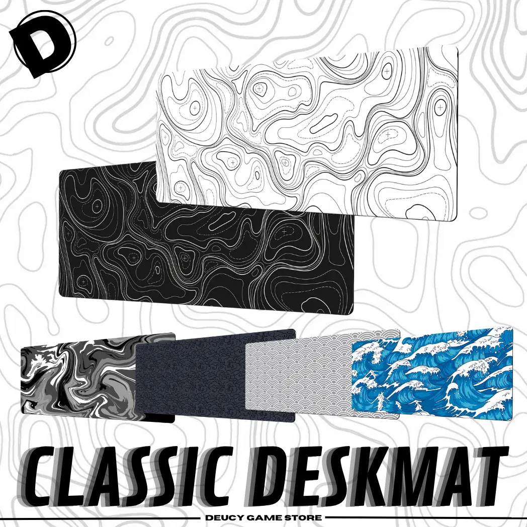 Non Slip Deskmat Mousepad Minimalist Lite Premium Series | Size 800x300x3