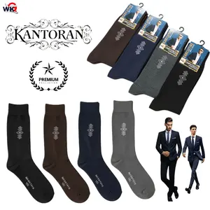 Jaya Abadi Promo 1 Lusin Kaos Kaki Kasual Kantoran Panjang Sebetis Bahan Katun Spandex Anti Bau Nyaman untuk Pria Dewasa Ukuran 36-46 Kualitas Terbaik - Keren