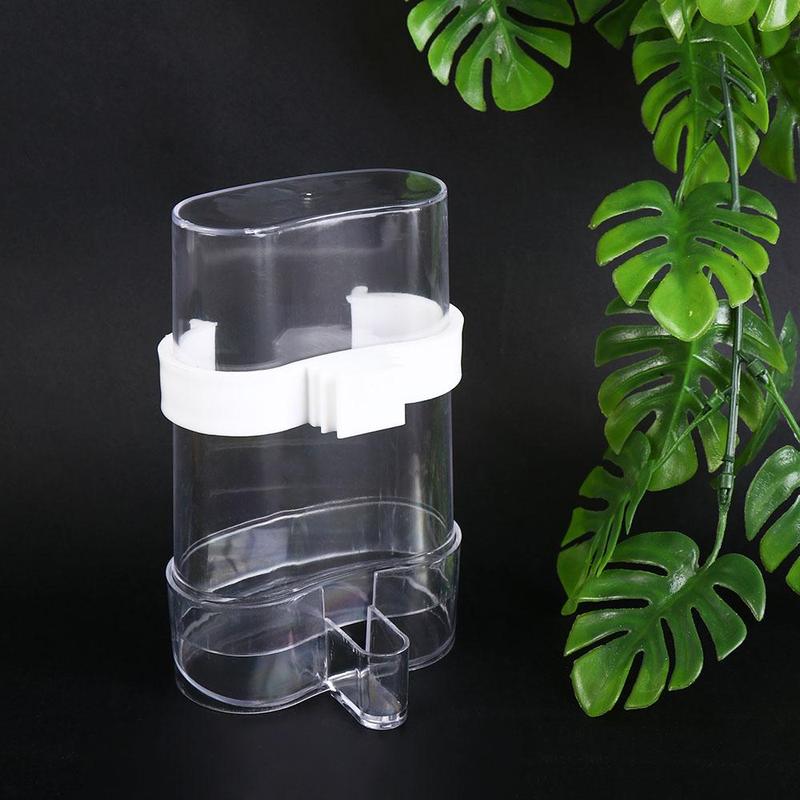 Automatic 1Pcs Bird Cage Accessories Canary Storage Container Cockatiel Bird Water Dispenser Bird Water Feeder Food Feeder Bird Waterer 4