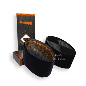 Peci Hitam Merk Manis Ac Silang Tinggi 9 10 11 Cm Bludru Premium Halus Lembut