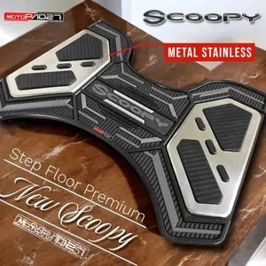 Karpet Scoopy New Pijakan Kaki Scoopy New 7mm - 8 Pilihan Warna Gold