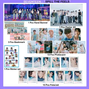 Set komplit fankit Seventeen svt spill the feel ot13 love money fame