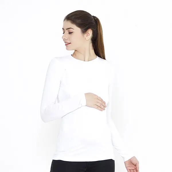 Mamibelle Mira Manset Baju Hamil & Menyusui Lengan Panjang Adem Nyaman Inner Spandex Premium 2