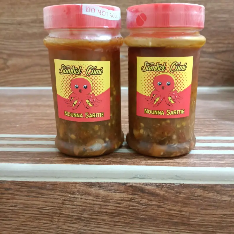 NOUNNA SARITIE, SAMBEL CUMI ENAK,TUMIS TRASI,TUMIS PEDA,TUMIS JENGKOL,COCOK BUAT TEMEN NASI DAN LAUK 2