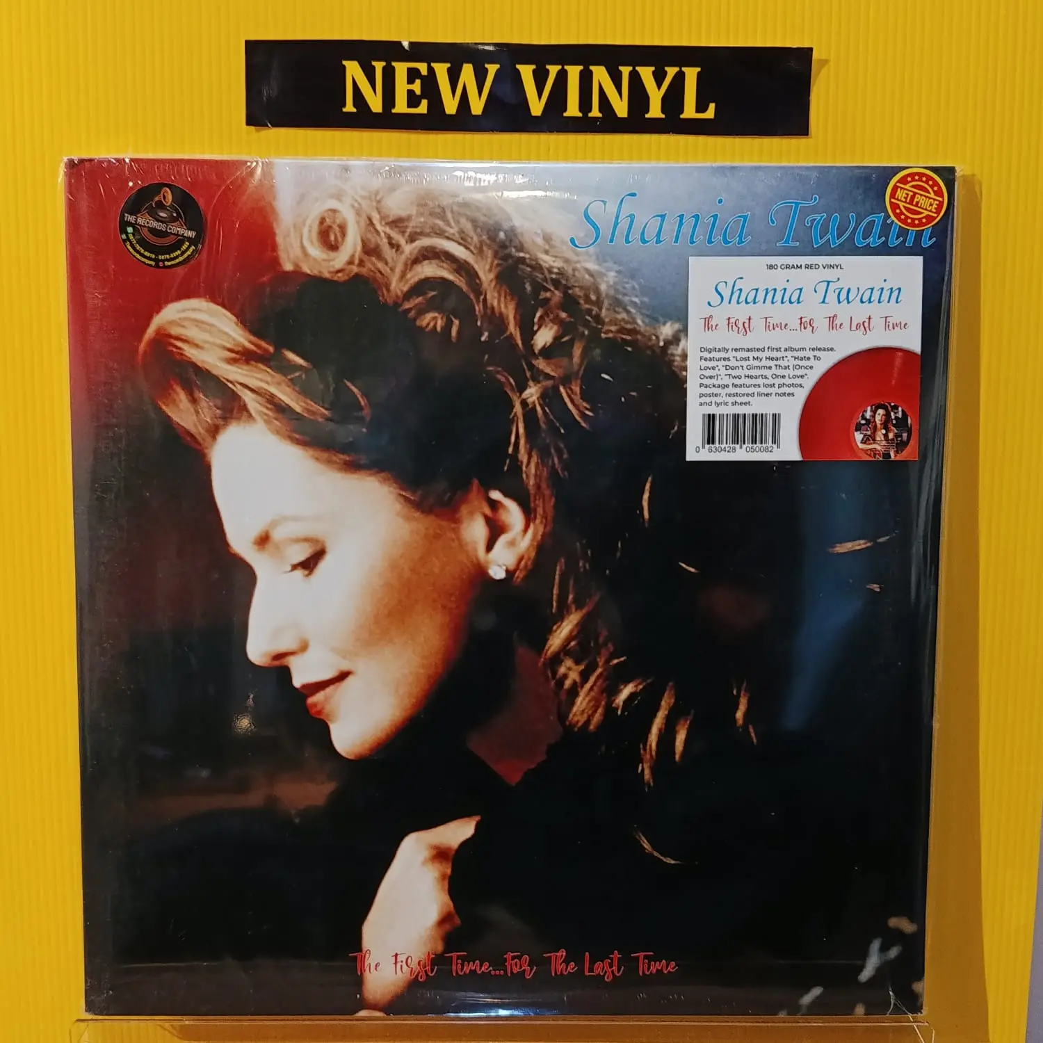 New Vinyl Shania Twain The First Time..For The Last Time