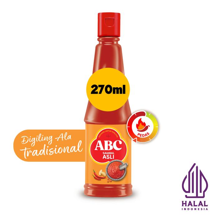 Gambar ABC Saus Sambal Asli 270 ml dari ABC Heinz Shop Kota Bekasi Tokopedia