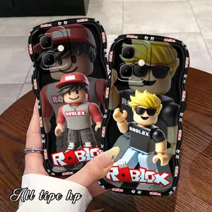 Case Gelombang motif Roblox Untuk Infinix Hot60 Hot60i Hot60pro Smart10 Smart10plus Hot 50 4G Note50s Note 50x RC1339