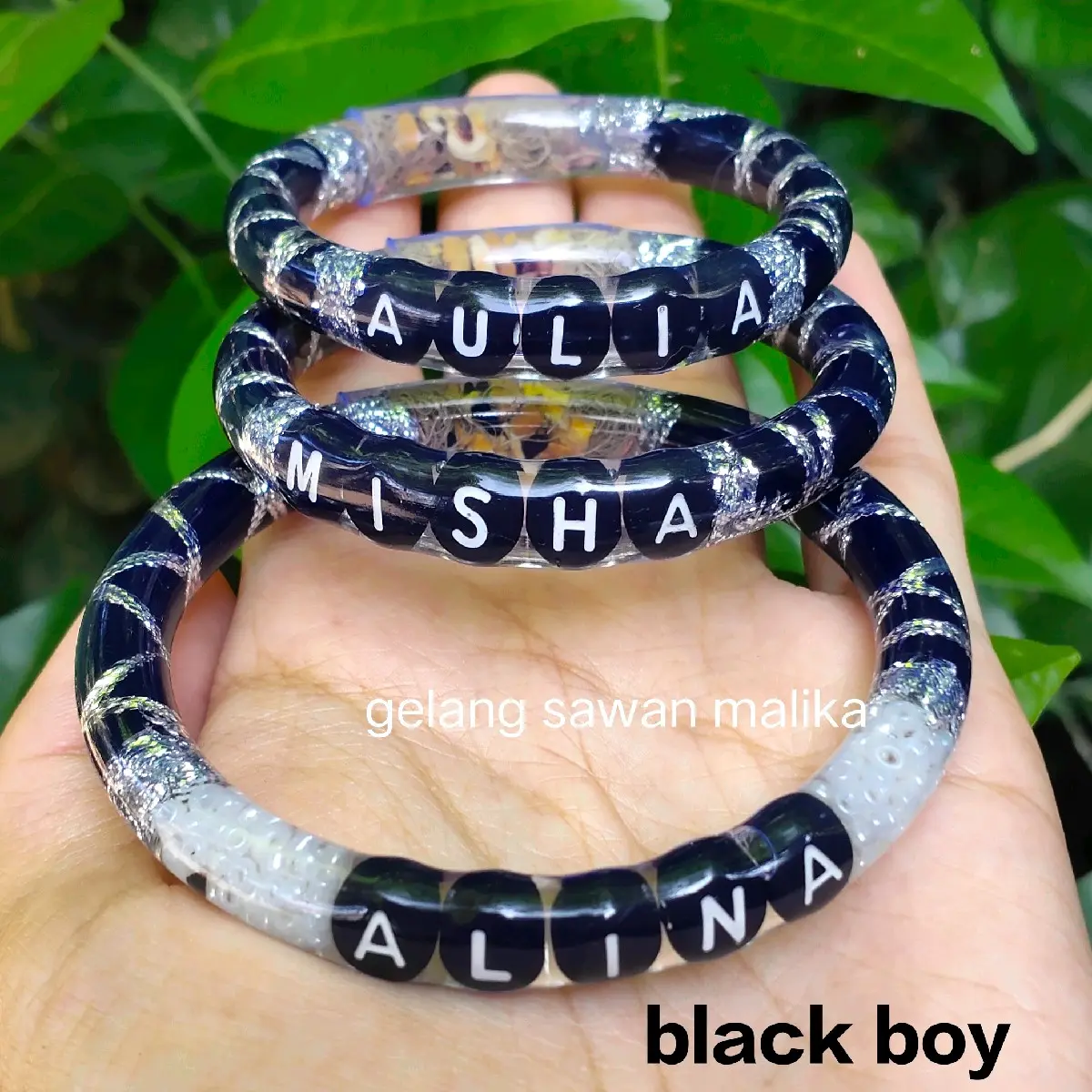 gelang sawan + gelang nama + gelang dingobengle +gelang sambetan +dewasa +anak