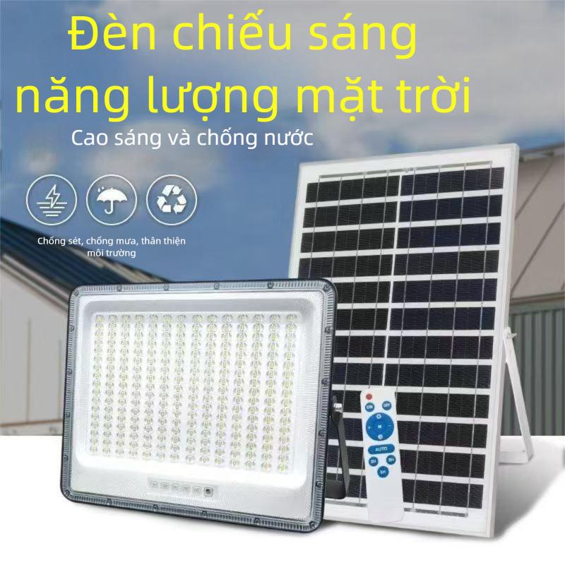 Đèn M20-7000W Năng Lượng Mặt Trời LED Siêu Sáng 120 Pin 25000mAh Chống Nước IP65 Điều Khiển Từ Xa Tiết Kiệm Điện Dành Cho Sân Vườn Và Đường
