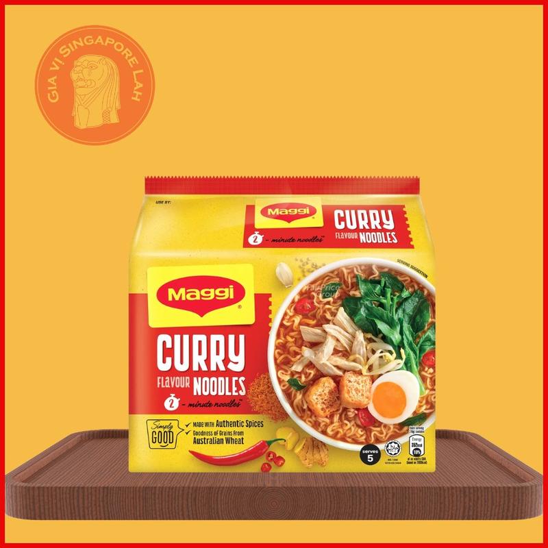 giá rẻ giao hàng nhanh Maggi - Curry instant noodles Malaysia / Mì ăn liền Magg