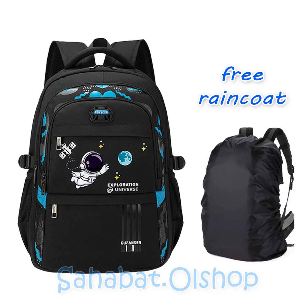 Tas Ransel Anak Sekolah Besar SD/SMP/SMA Astronot Bumi