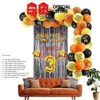 Gambar DINOSO  Konstruksi Tema Balon Garland Kit Untuk Anak-anak Dekorasi Pesta Ulang Tahun Nikmat Perlengkapan - Paket Kontruksi 1 dari DINOSO INDONESIA Kota Administrasi Jakarta Barat 1 Tokopedia