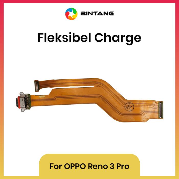 Gambar BINTANG FLEXIBLE KONEKTOR CHARGER / PARTS FLEKSIBEL HUBUNG CHAS For OPPO RENO 3 PRO dari Bintang Official Store Kota Tangerang Tokopedia