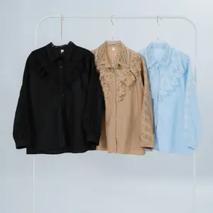 Oh Teen - Kemeja Ruffle Casual Chic - Atasan Wanita