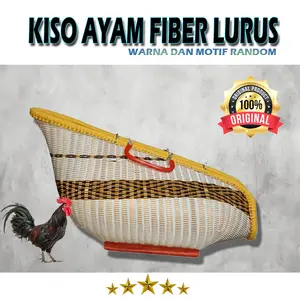 RAME - RAME PROMO Kiso Ayam Fiber Lurus Tas Ayam Jago Bangkok Kisa Ayam Jago Bangkok Warna Dan Motif Random Original Product 100%