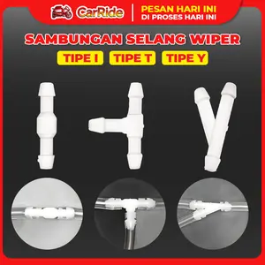 Sambungan Selang Wiper 3 tipe I T Y Konektor Selang Wiper Universal Anti Bocor