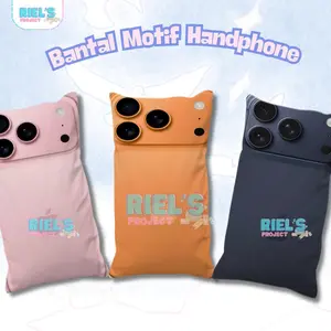 Bantal Motif smartphone hape lucu unik 2 Sisi 32x48