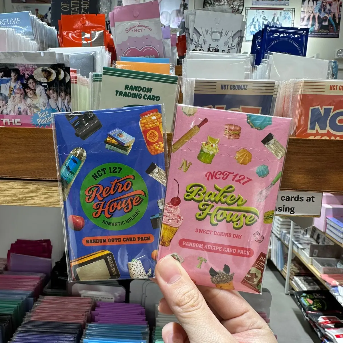 [NCT] NCT 127 Baker House / Retro House Photocard Set