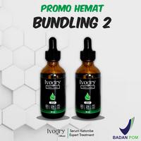 Gambar [BUNDLING 2 HEMAT] Ivogry Serum Anti Ketombe | Hair Serum Tonic Anti Dandruff Expert Treatment 50ml | Bergaransi  Ketombe Hilang Gatal Kering Perempuan Laki-Laki Haircare Tetes Psoriasis dari Ivogry Kota Bandung 1 Tokopedia