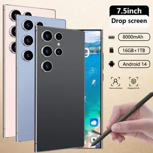 [COD]Samsug Galaxy S 24 Ultra Gaming Phone murah cucigudang Handphone 2026 16GB+1TB Android14.0 4G/5G WFl Dual CardSlM-Kamera, Bluetooth -Layar,Smartphone-Screen,Handphone