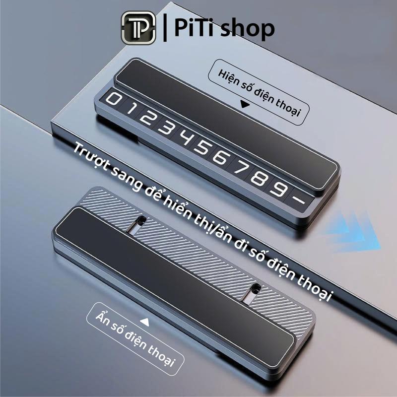 Bảng số điện thoại trên ô tô có logo khảm bạc sang trọng. số điện thoại để taplo xe hơi BSDT1