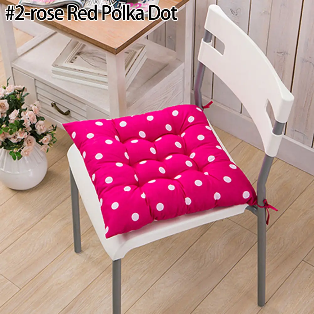 jnjioufu Tie On Seat Pad Warm Chair Cushion Pads for Dining Room Garden Kitchen Office