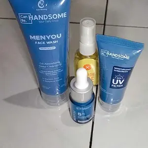 Paket Basic S3 (Sabun,serum,sunscreen) by Canbe Handsome