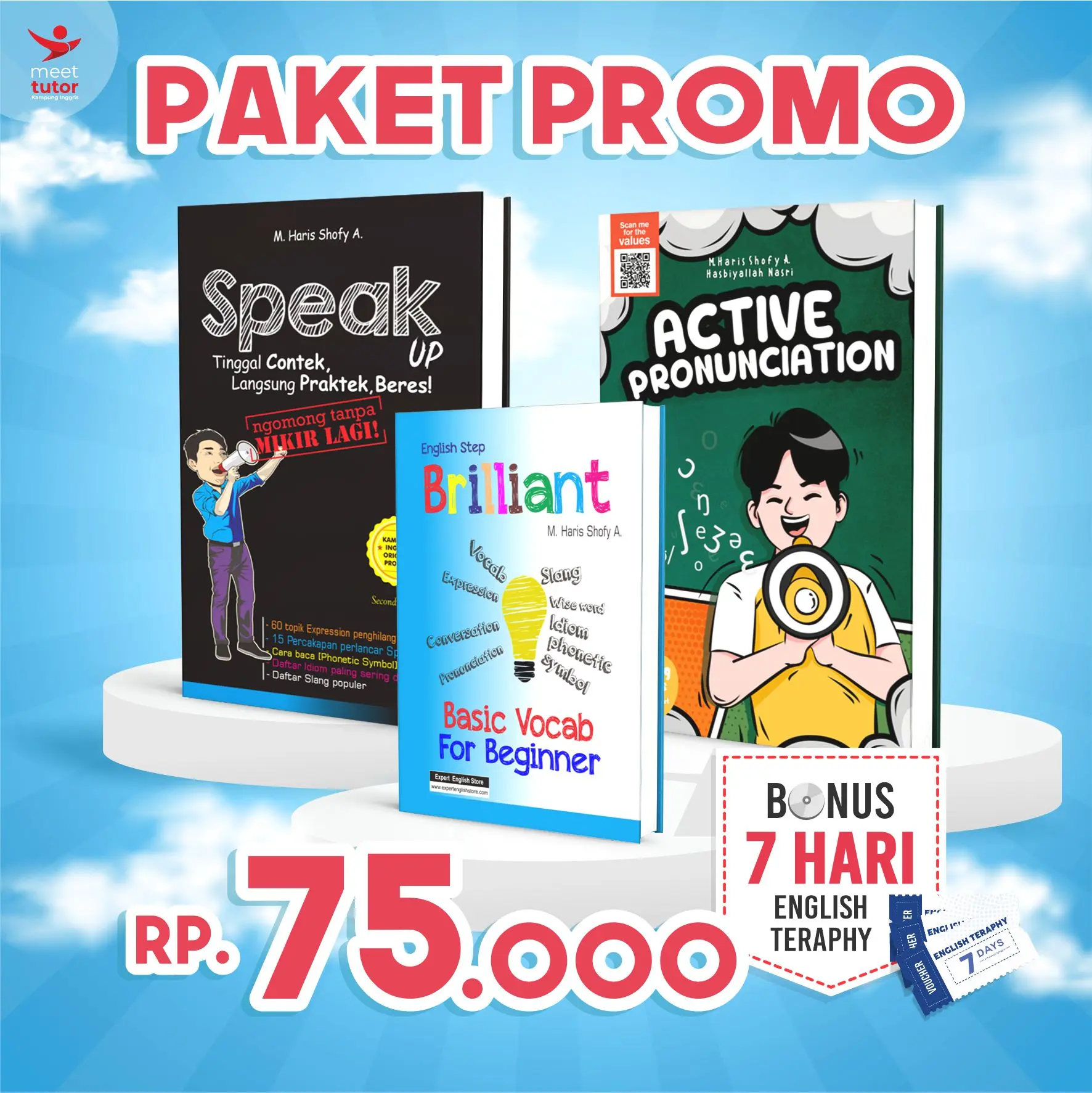 BIG SALE !! PAKET SUPER JAGO BAHASA INGGRIS-BUNDLING