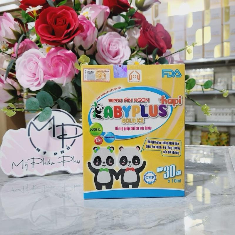 Siro ăn ngon babyplus hộp 30 gói